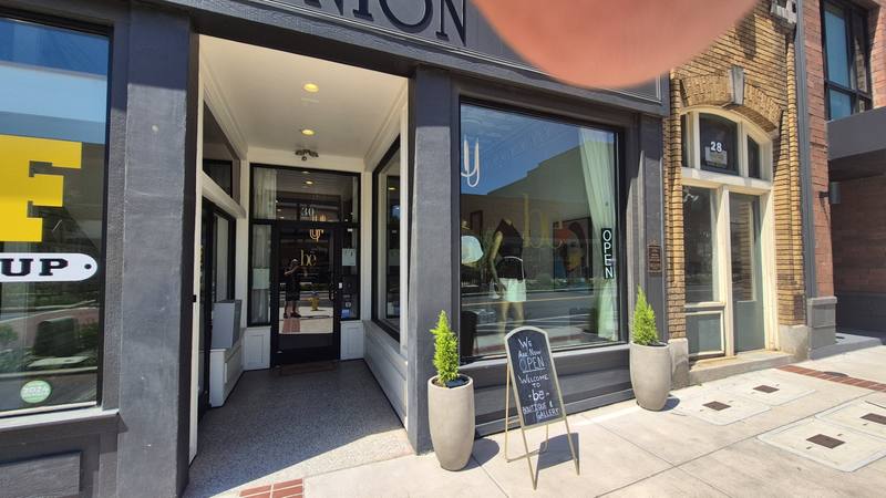 BE boutique art gallery Union Street Concord NC