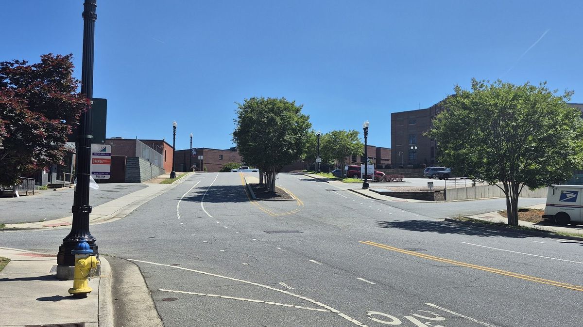 McCachern Blvd bus stop orange route downtown Concord NC