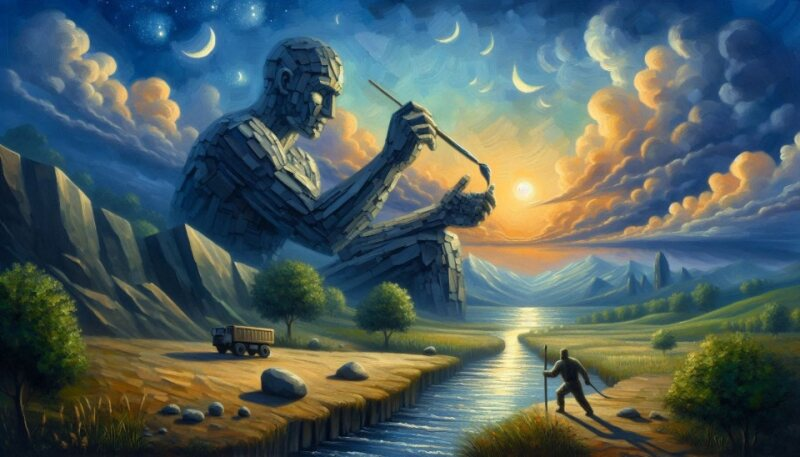 The Creator — art print